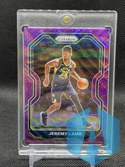 2020-21 Panini Prizm Purple Wave Jeremy Lamb #96 Indiana Pacers
